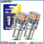 Autoone 1156 Amber Yellow Led Turn Signal Light Bulb Error Free Anti Hyper Flash. Fixed Price $12.99.
