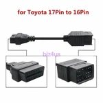For Toyota 17PIN OBD1 16PIN OBD2 Diagnostic Scanner Cable Convertor Adapter. Fixed Price $9.98.