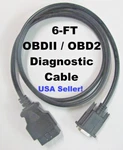 OBD2 Obdii Main Cable For Kal Equip 9640B Professional Enhanced Scan Tool. Fixed Price $35.10.