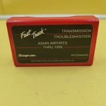 Fast Track Snap-on MT25006499 Transmission Troubleshooter Asian Import Thru 1999. Fixed Price $14.99.