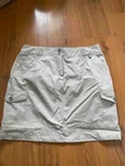 Marc Adam Cargo Mini Skirt Beige Size 42 SK99. Fixed Price $24.16.