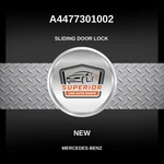 Genuine 2014 Mercedes-benz Viano Sliding Door Lock A4477301002. Fixed Price $364.99.
