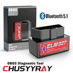 ELM327 Bluetooth 5.1 OBD2 Diagnostic Scanner Universal Car Tool For Ios Android. Fixed Price $19.99.