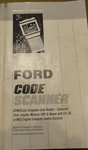Sunpro Code Scanner Car Computer CP9015 Ford,lincoln,mercury Manual 1981-UP. Fixed Price $17.59.