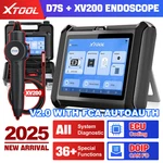Xtool D7S OBD2 Fd Doip Auto All System Diagnostic Scanner + XV200 Endoscope. Fixed Price $428.00.