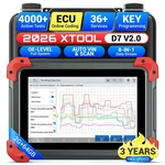 Xtool D7 V2.0 Bidirectional OBD2 Scanner Diagnostic Key Programmer Ecu Coding. Fixed Price $329.00.