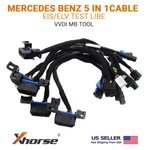 Mercedes Benz 5 Cables Eis/elv Test Line For Xhorse Vvdi Tool XDMB13EN. Fixed Price $84.95.