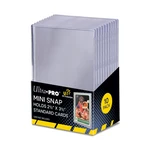 Ultra 10 Mini Snap Clear Tight Trading Cards Holder Protector. Fixed Price $17.99.