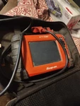 Snap-on Ethos+ EESC319 Scanner With Case And ODB2 Adapter Perfectly Functional. Fixed Price $250.00.
