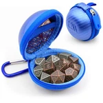 Casematix Blue Dice Fits 21 Rpg For Dnd, Pathfinder, Tabletop Gaming. Fixed Price $12.99.