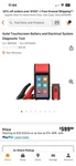 Autel Touchscreen Battery And Electrical System Diagnostic Tool With Case New. Fixed Price $450.00.