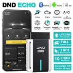 Dnd Echo Bluetooth OBD2 Scanner Code Reader Full Systems Car Diagnostic Oil Bms. Fixed Price $64.99.