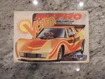 Mpc Nitro Fuel Funny Car Corvette 1:25 Model Kit Box Only. Fixed Price $9.99.