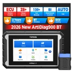 Topdon AD900BT Bluetooth Car Scanner Bi-directional Control Ecu Coding Autoauth. Fixed Price $499.00.