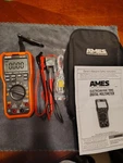 Ames Instruments DM1000 True Rms 6000 Count Cat Iii 600V Digital Multimeter. Fixed Price $35.00.