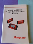 Snap-on Obd-ii & Eobo Vehicle Communication Manual Form ZMT2500-5500. Fixed Price $16.57.