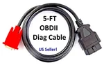 OBD2 Obdii Cable For Launch Millennium 90 & Pro Scanner Code Reader Tool. Fixed Price $27.90.