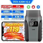 Xtool A30M V2.0 Bidirectional Diagnostic Scanner Code Reader 26+ Reset. Fixed Price $129.00.