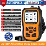Autophix OBD2 Scanner Enhanced OM126P Vehicle Code Reader Diagnostic Check. Fixed Price $39.98.