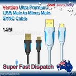 *vention* Usb To Micro Gold P Extension Cable Android Data Sync Samsung Sony. Fixed Price $14.29.