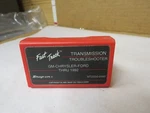 Snap Transmission Troubleshooter Gm, Chrysler, Ford Thru 1992 MT2500-6992. Fixed Price $35.00.