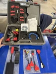 Autel Maxidas DS708 Diagnostic Scanner Carrying Case And Adapters Only. Fixed Price $86.99.