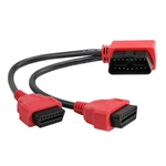 Ikkegol 30CM/12 Right Angle OBD2 Ii Y Splitter Cable 1X Male And 2X Red. Fixed Price $16.14.