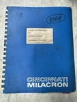 Original Cincinnati Milacron Electronic Tool Gage Service And Operating Manual. Fixed Price $64.99.