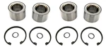 4 Pack 50MM Bearing Cartridge Kit W/snap Rings Fits Dexter Never Lube Axle 8000#. Fixed Price $360.66.