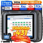 Xtool D8S V2.0 Bi-directional OBD2 Diagnostic Code Reader Ecu Coding Fca. Fixed Price $539.00.