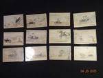 12 Cobb Shinn Model Ford Humorous Postcard Set. Fixed Price $123.98.