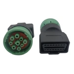 Avrgt Volvo OBD2 Type Female To J1939 9-PIN Adapter Plug Diagnostic. Fixed Price $14.99.