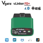 Vgate Vlinker Fd+ OBD2 Code Reader Bt 4.0 Scanner Forscan Ios Android/window. Fixed Price $35.71.