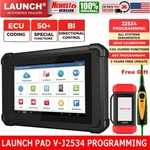 Launch X431 Pad V Car Diagnostic Tool Programming J2534 Scanner Coding. Fixed Price $1299.00.