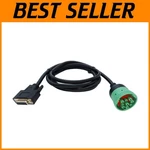 TYPE2 Green 9PIN J1939 To DB15 Eld Cable - 6.6FT##. Fixed Price $51.19.