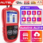 Autel Autolink AL319 OBD2 Obdii Diagnostic Scanner Engine Fault Code Reader. Fixed Price $35.99.