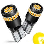 Auxito 194 T10 Led Bulbs Car Side Marker Lights Amber Yellow 24-SMD Canbus. Fixed Price $9.49.