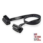 Obd-ii OBD2 16PIN To Female Ribbon Extension Cable. Fixed Price $20.37.