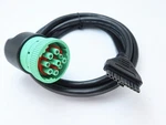 9-PIN J1939 To 10-PIN Cable PT30 Eld Ecm Truck Freightliner Kenworth Dot. Fixed Price $39.20.