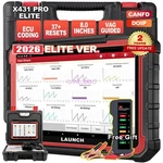 Launch X431 Pro Elite Bidirectional OBD2 Scanner Car Diagnostic Tool Code Reader. Fixed Price $649.00.
