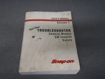 Snap-on Fast-track Troubleshooter Volume Manual Book ZMT25002900-01A Gm Saturn. Fixed Price $10.80.