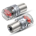 Canbus 1156 Led Red Anty Flash Brake Stop Tail Parking Light Bulb M. Fixed Price $13.29.