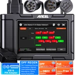 2026 Ancel HD3400 Pro Dpf Regen Heavy Duty Truck Scanner Diesel OBD2 Code Reader. Fixed Price $399.99.