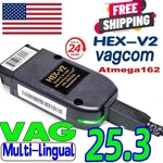 2025 Newest Vcds 25.3 Vag Scanner Tool Cable OBD2 Diagnostic Multi-language Hex. Fixed Price $45.55.
