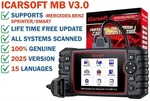 Icarsoft Mercedes OBD2 - Used Once Like New. Fixed Price $180.00.