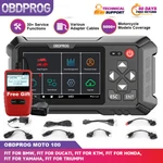 Obdprog 100 Motorcycle All System Diagnostic Tool OBD2 Scanner Ecu Coding. Fixed Price $439.00.