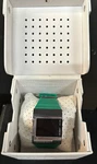 White Diesel DZ-7212 Green Digital With Box, Pillow & Book. Fixed Price $100.00.
