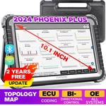 2026 Topdon Phoenix Plus Bidirectional Car Diagnostic Scanner Tool Cu Coding. Fixed Price $749.00.