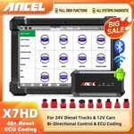 Ancel X7HD Heavy Duty Truck Diagnostic Tool All System Dpf Abs Ecu Reset Scanner. Fixed Price $719.99.