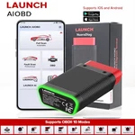 Launch Aiobd Bluetooth OBD2 Scanner Full System Diagnostics For Iphone & Android. Fixed Price $39.95.